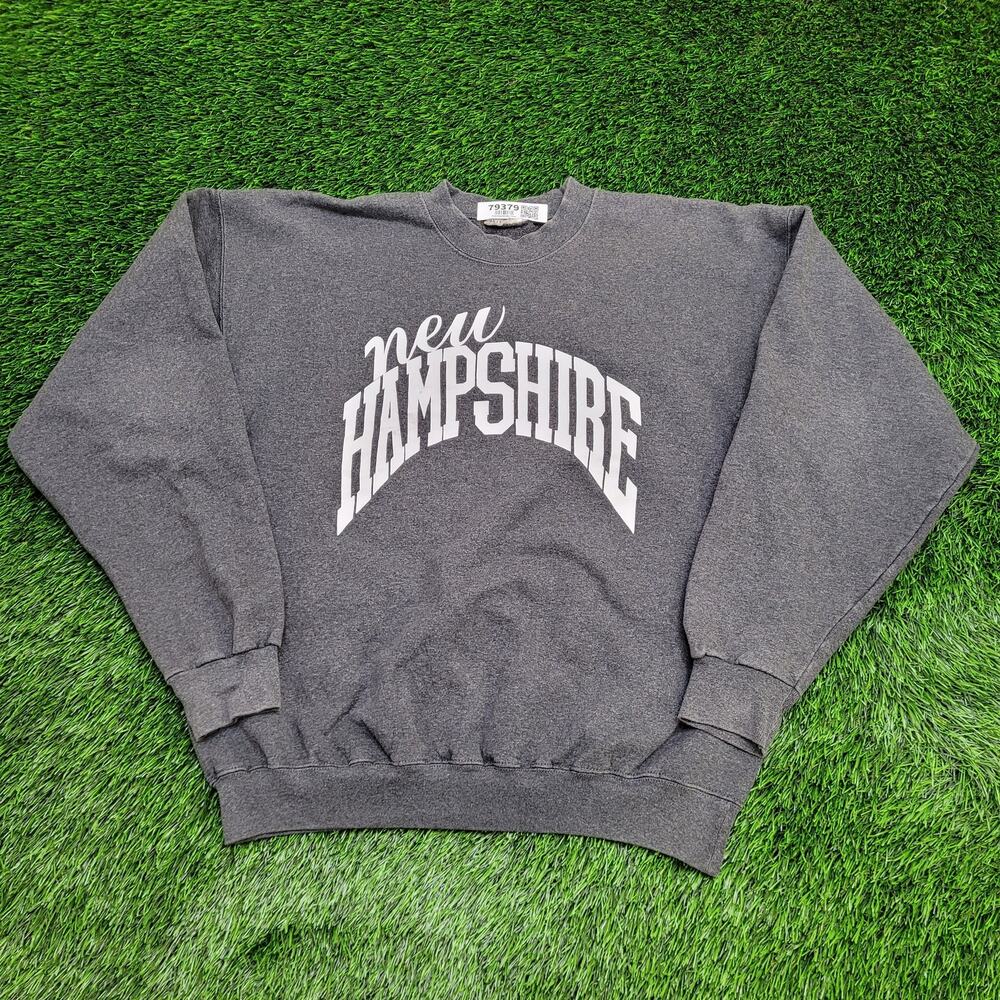 Vintage New-Hampshire Sweatshirt Womens 2XL 24x24 Boxy